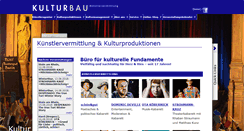 Desktop Screenshot of kulturbau.ch
